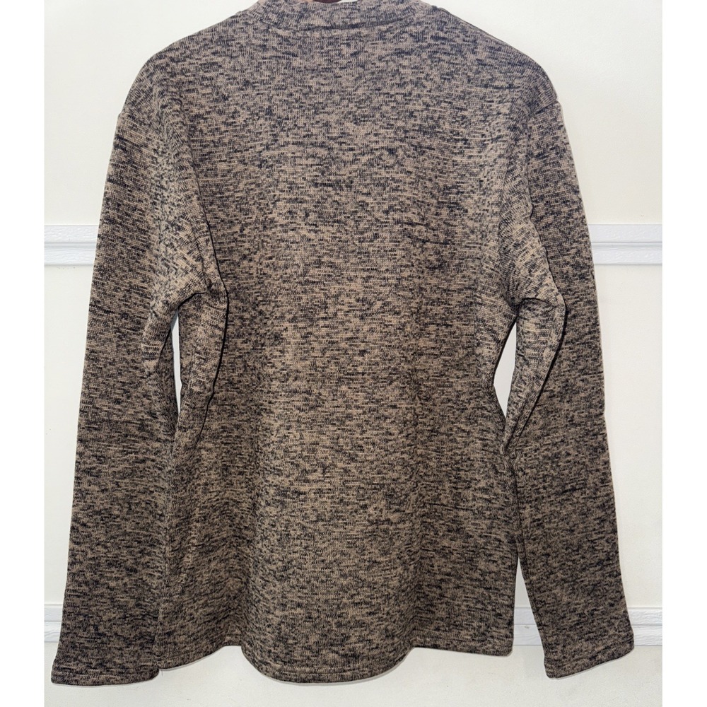 Coofandy Men's Sweater‎ Brown Black Medium - Picture 2 of 10